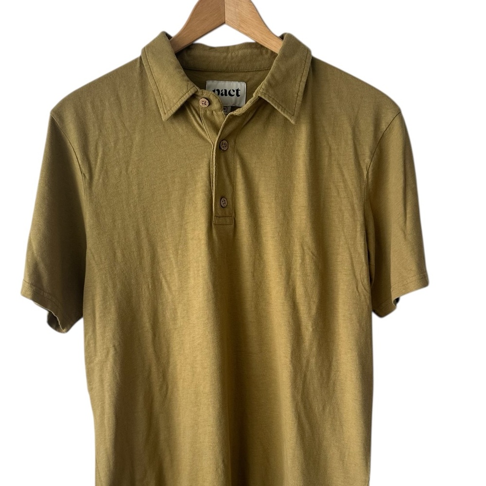 Pact Men's 100% Organic Cotton Polo Shirt NWT - Picture 2 of 7